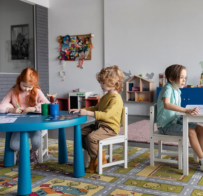 School and kindergarten